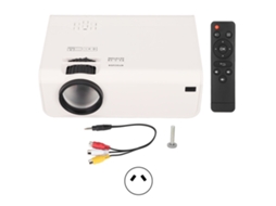 Projetor Mini Doméstico 720p EOOCOO (com controle remoto, plugue australiano, home theater)