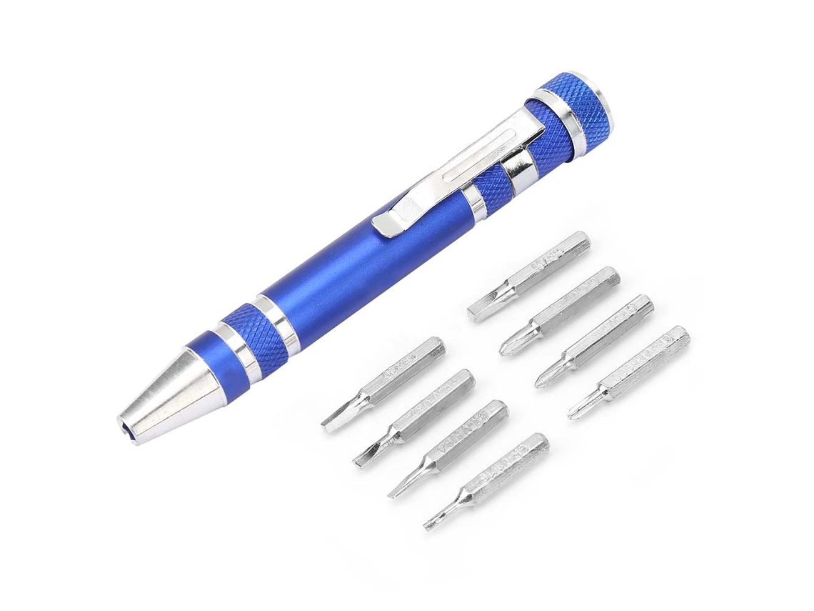 Laxiscreed Kit De Drives Compacto 8 Em 1 Com 9 Peças De Ferro De Alta Precisão
