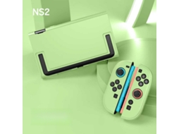 Capa para Nintendo Switch 2, Protetora com Alça Rígida SPQMENT (verde)