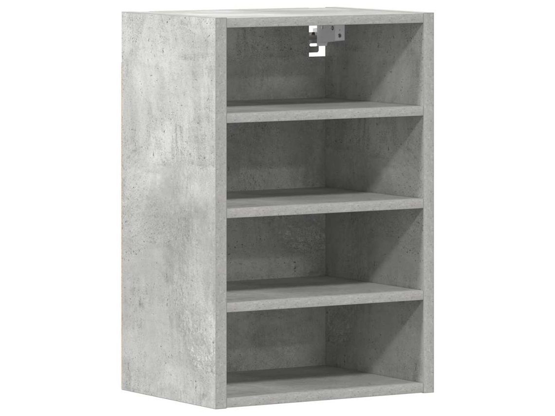 Armário Suspenso “riga” 40x29,5x60 Cm Cinza Cimento MAISON EXCLUSIVE