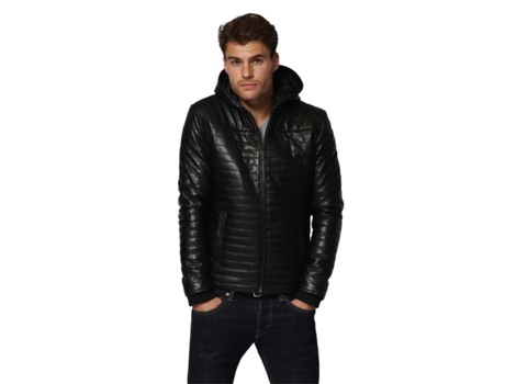 Casaco De Homem Chyston Capuz Carpate Preto (xl)