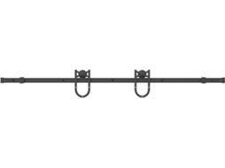 Sliding Door Hardware Kit, Sliding Door Hardware Kits Vidaxl (183 Cm)