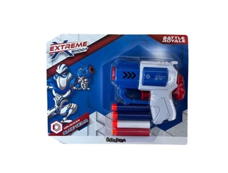 Mini Pistola Lanzadora Battle Royale Extreme Shoot Modelo Aleatorio P23