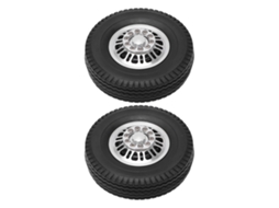 Mali pneus e Rodas para Carro Rc 1:14 Caminhão de Descarregamento com Apoio Forte e Adesão Melhor Acessórios Rc