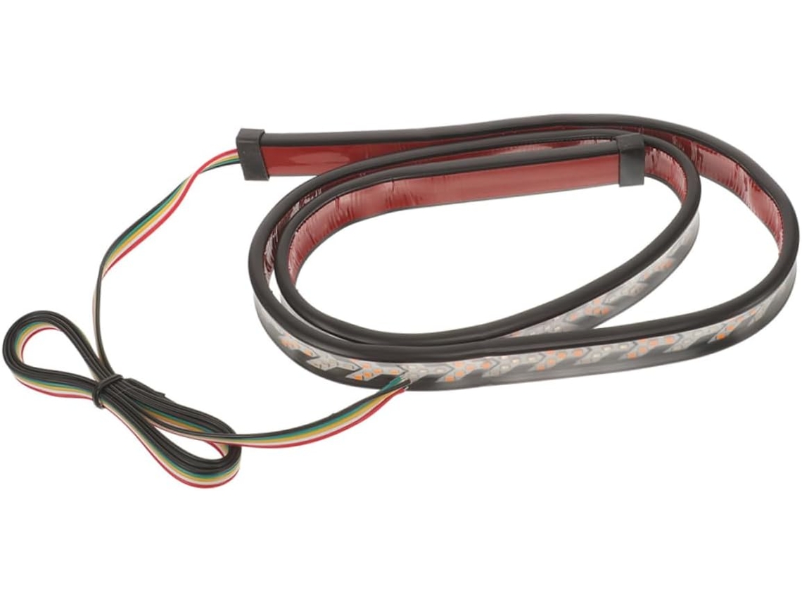 Barra De Luz Led Magiclulu Para Caminhão E Carro, Luzes De 12v 24v, Alto Brilho, Pvc Preto, Resistente Para Reboque