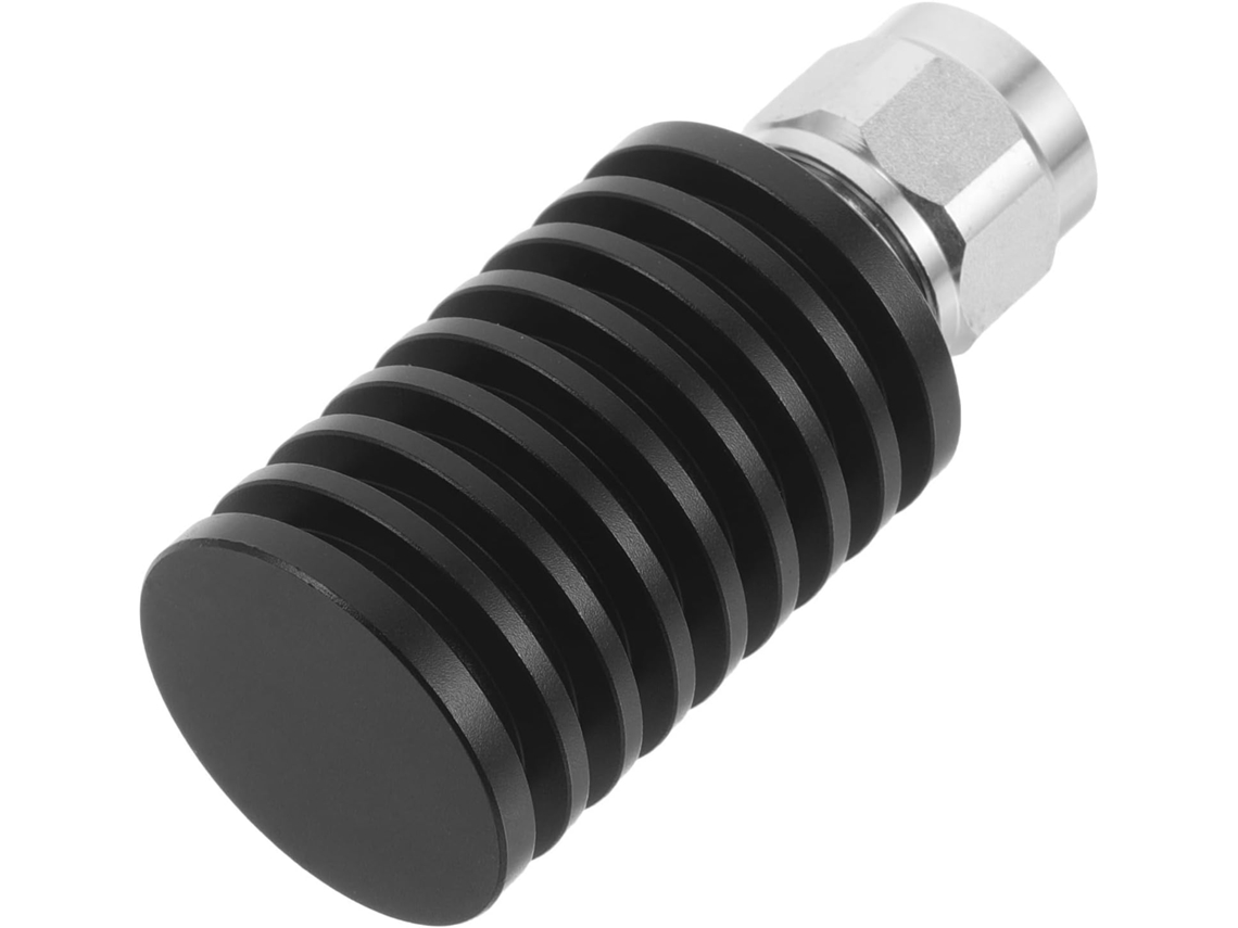 Carga De Terminação Coaxial De Alumínio E Cobre Tipo N De 50 Ohms E 25 W Com Conector Macho - Performance