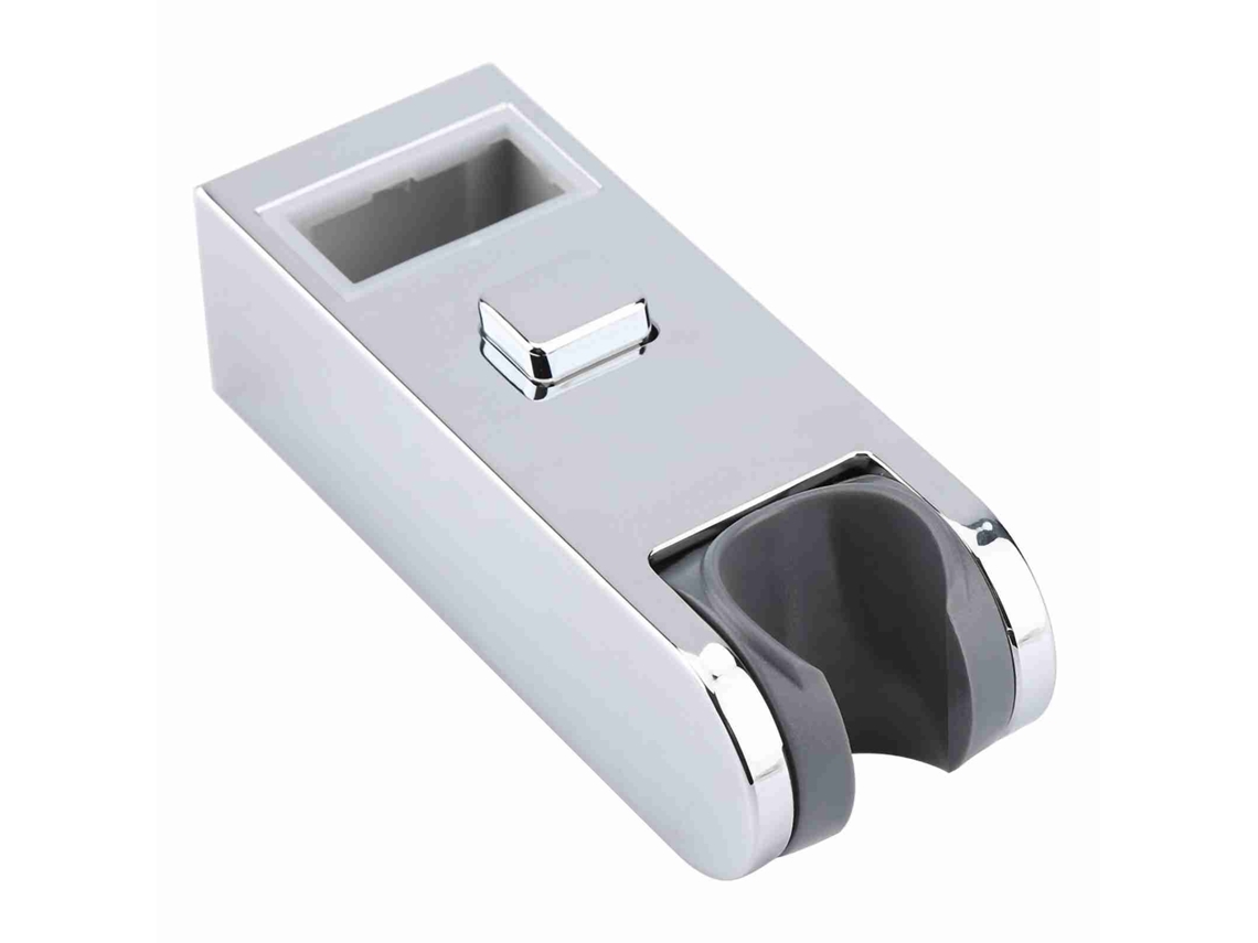 Barra Deslizante de Chuveiro Ajustável em Altura de Cromado com Suporte 30*15mm S/MARCA