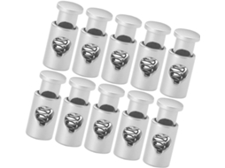Conjunto De 10 Prendedores Arame Antiderrapantes Na Cor Prata, Leves E Portáteis, Ideais Para Fixar Legumes E Frutos Do