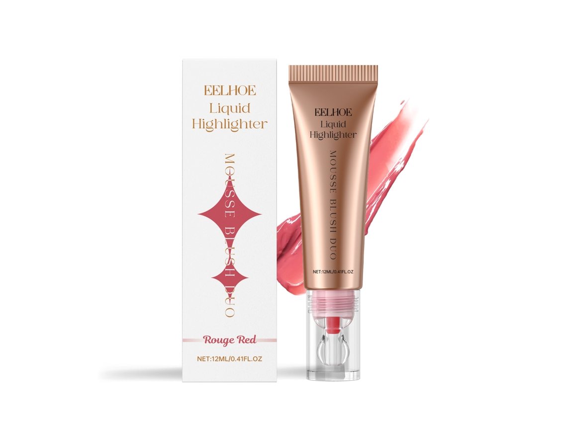 Blush Líquido Vermelho Carmim Creme
