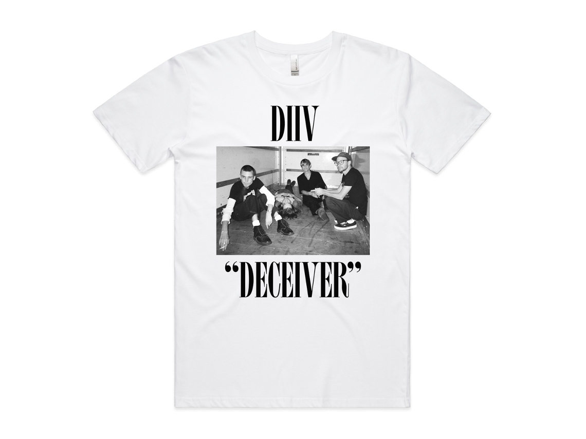 Camiseta da turnê Diiv Deceiver da ROCKINSTONE, unissex, adulto, mais vendida, tamanho: GG