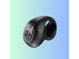 Fones De Ouvido De Condução Óssea Para Áreas Externas, Sem Fio, Esportivo, Bluetooth 5.3, Preto
