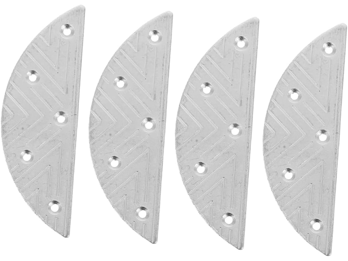 Beaupretty 2 Pares De Placas Ferro Para Reparo Solado Botas Masculinas, Almofadas Confortáveis Para Restaurar A