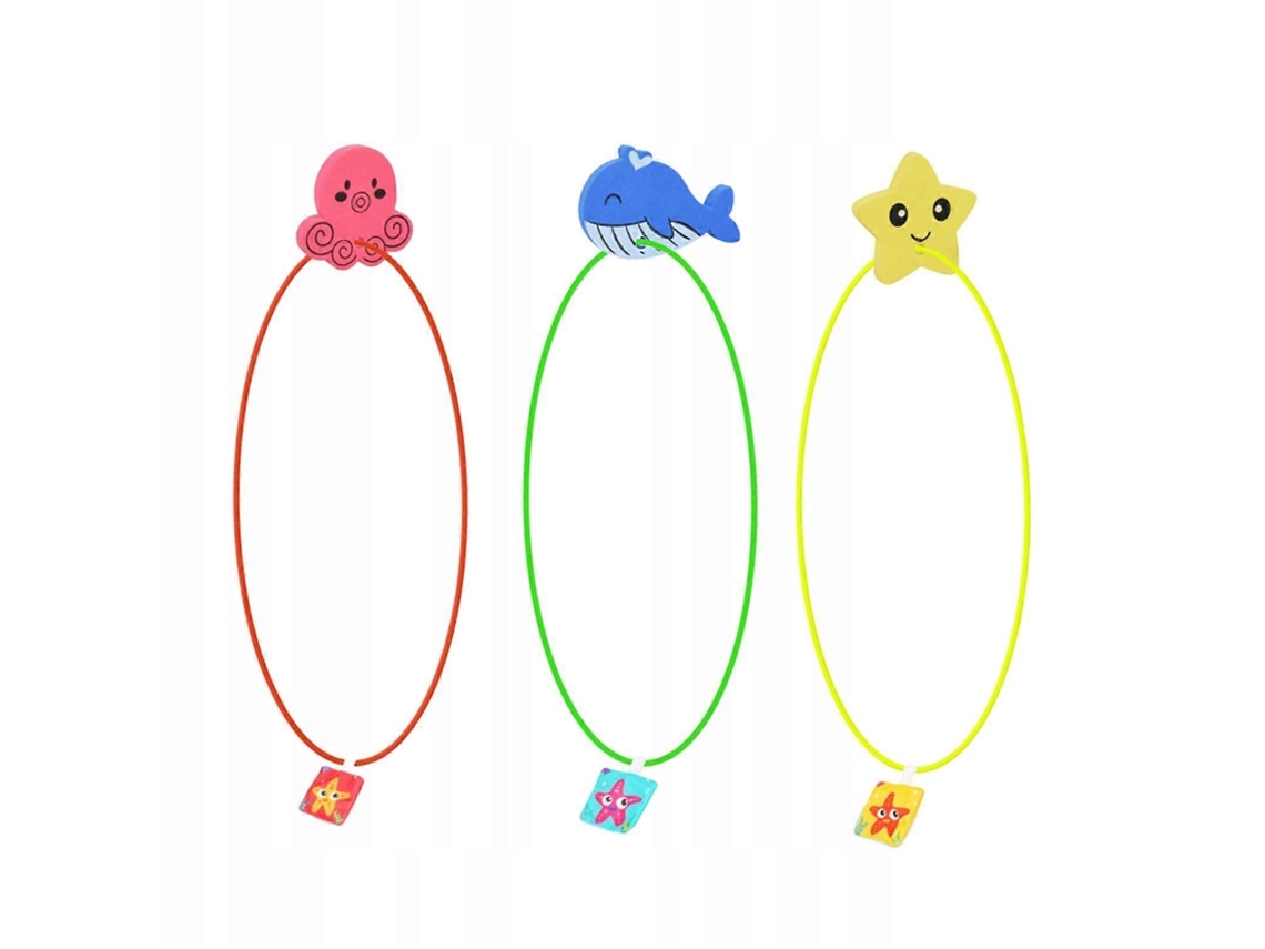 Boias de Natação Brinquedos Aquáticos para Nadar, Conjunto com 3 Peças AQUAFORGE