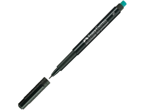 Marcador FABER-CASTELL Permanente Multimark Ponta Super Fina Preto (Ponta de 0,4 mm)
