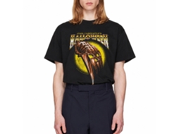 Rockinstone Halloween Movie Gradient Logo Black Adult T-shirt Size:l