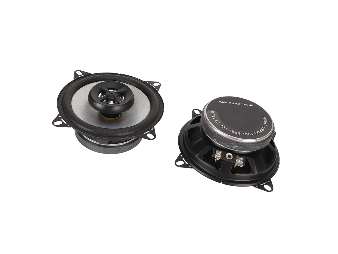 Altavoces coaxiales para coche, 100 w, agudos, graves, disipación de calor, estéreo, omnidireccional S/MARCA