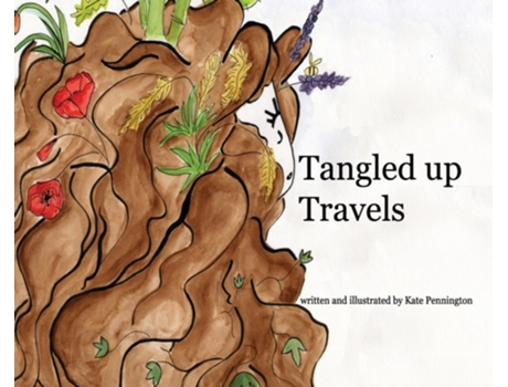 Livro Tangled Up Travels Kate A Pennington (Inglês)