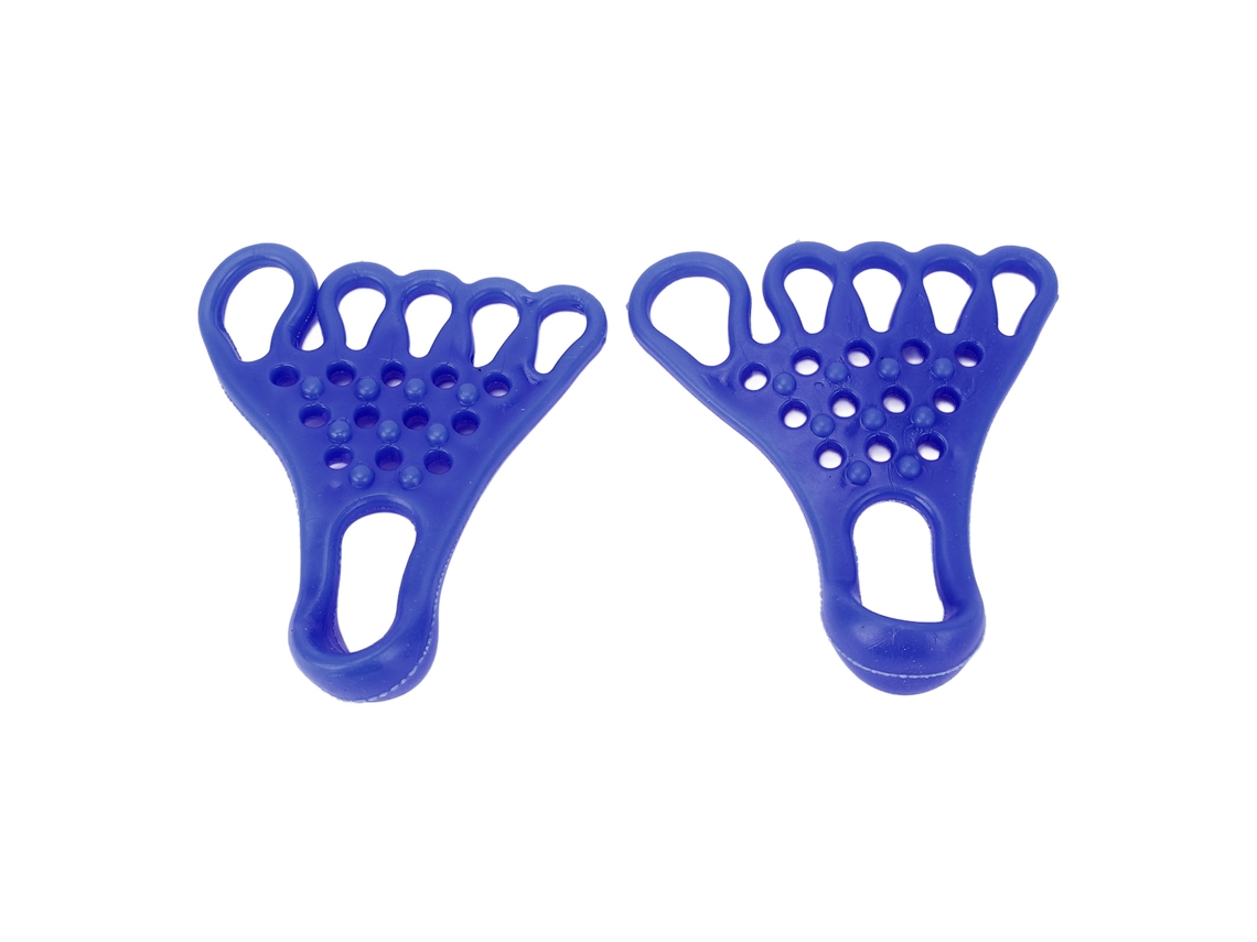 2026 extensor de Dedos do Pé Tpr para Relaxamento Muscular Separador de Pés com Massagem Alongamento Fitness Valgo Azul