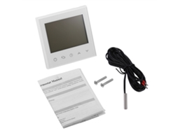 Termostato Primerox com Tela Touch LCD, Programável, para Piso e Ambiente