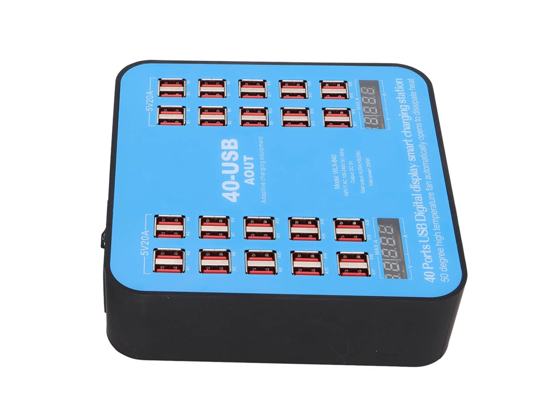 Estação de Carregamento Usb LAXISCREED 40 portas 200w