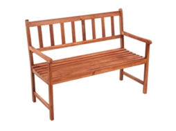 Maison Exclusive - Banco De Jardim C/ Almofadão 120 Cm Madeira Acácia Maciça