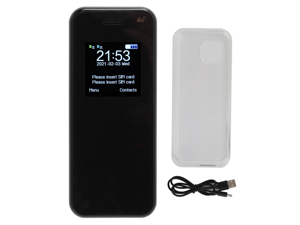 Telefone Infantil portátil com 32MB+32MB, bateria de 2600mAh e dual SIM | S/MARCA