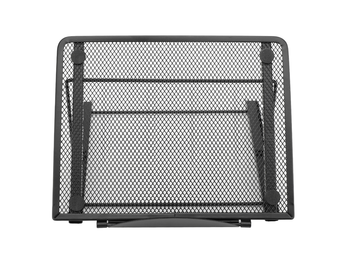 Suporte Laptop Ajustável Plegável Ventilado Leve Preto