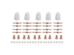 Kit De 65 Piezas De Consumibles De Corte Plasma Electrodos Y Puntas Para Stahlwerk Ct312 Cut50