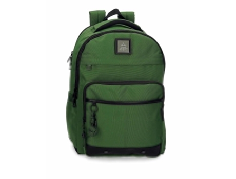 Mochila Escolar ADEPT (Poliéster - Verde)