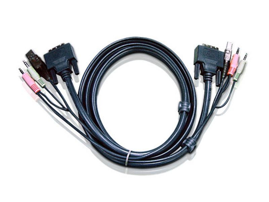 Aten Cabo Kvm Usb Dvi-I Single Link 3M