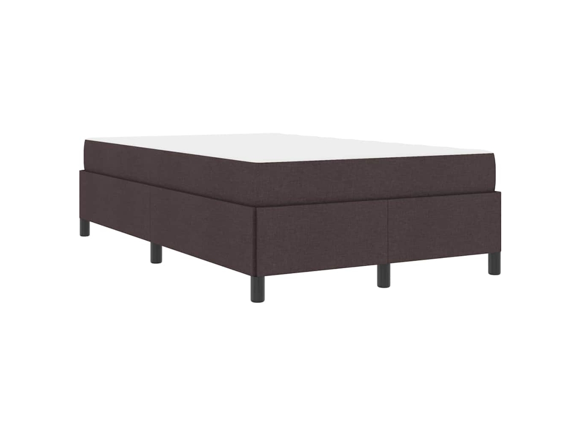 Conjunto 1 Cama Box Vidaxl Castanho Tecido (120 X 200 Cm)