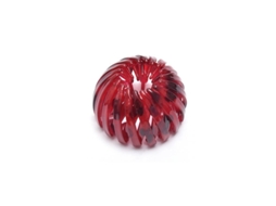 Pinza Para Cabelo Em Forma De Ninho De Pássaro Clássica Com Laços Geométricos Para Mulheres E Meninas, Cor Vermelha, 1 Peça