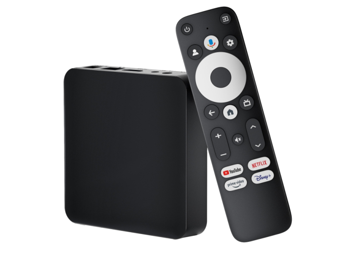 Tvbox Gc232 Google e Netflix com certificação Leotec