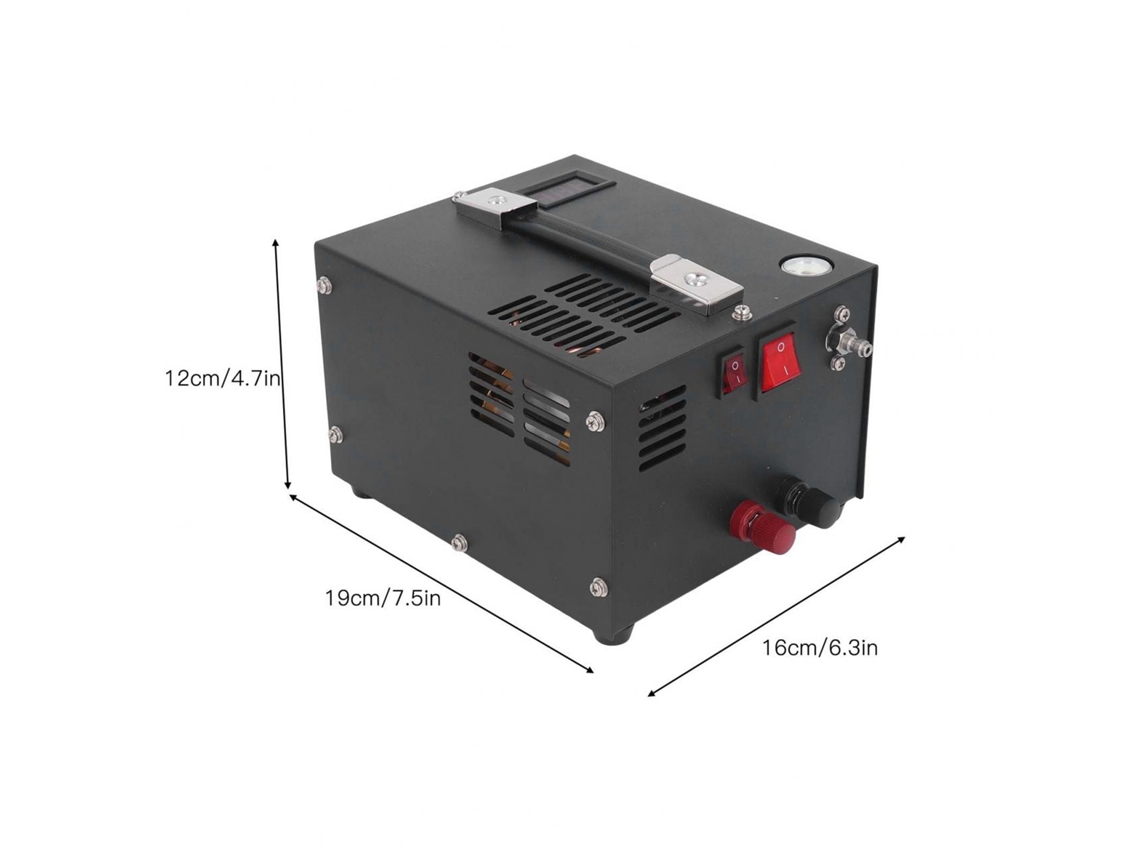 Compressor De Ar Pcp 4500psi Portátil 220v