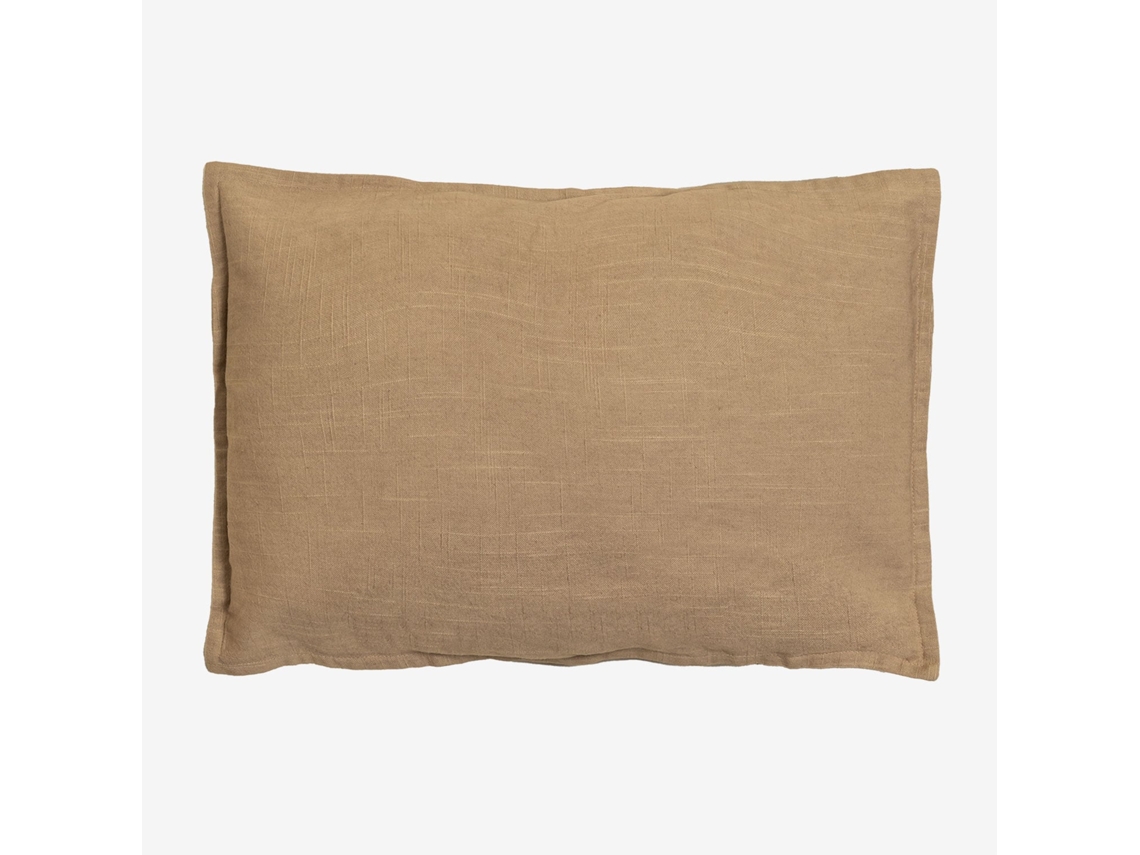 Sklum Almofada Retangular 35x50 Cm Em Algodão Elezar Algodão Latte Castanho