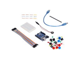 Kit Inicial De Placa De Desarrollo Com Protoboard Led Cables Puente Botón Para Laboratório Escolar Diy R3