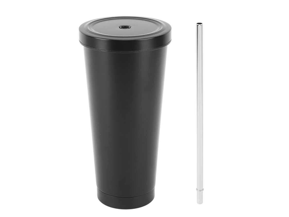 Caneca Térmica Aço Inox 25oz com Tampa de Canudo