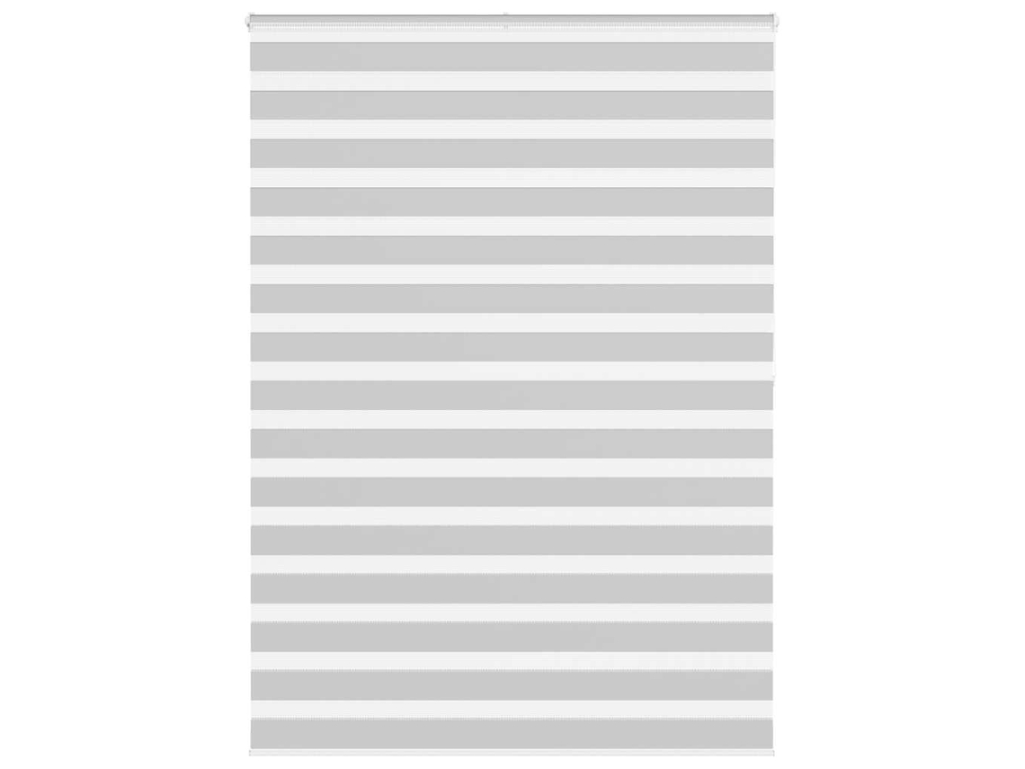 Vidaxl Cortina De Zebra 165x200 Cm Largura Do Tecido 160,9cm Poliéster