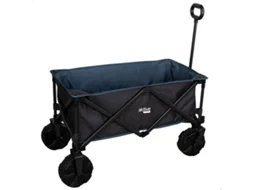 Carrinho De Praia Dobrável AKTIVE 62620 Preto (91x49x99cm)