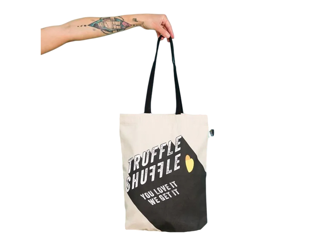 Bolsa Tote com o Dos Goonies tamanho Único branca/preta AQUAFORGE