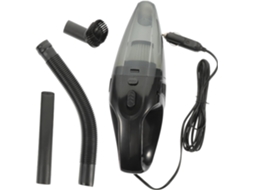 Aspirador De Pó Portátil Para Carro Aboofan, Abs Preto, Sucção Potente
