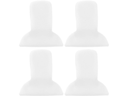 Conjunto De 4 Prendedores Edredom Antiderrapantes, Em Espuma E Metal, Ajustáveis E Fixos, Ideais Para Capas De Edredom E