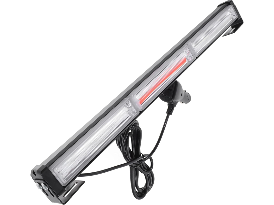 Farol Estroboscópico Led Cob Para Grade De Carro, Luzes De Emergência Vermelhas E Azuis, Iluminação De Segurança