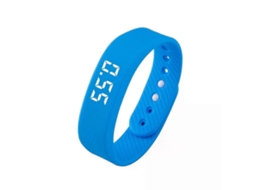 Pulseiras Inteligentes Led Digitais À Prova D'água Com Relógio Inteligente, Monitor De Passos Para Corrida, Alarme Vibratório E Lembrete.