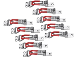 Conjunto de 10 peças de ferramentas para marcenaria de alta resistência.