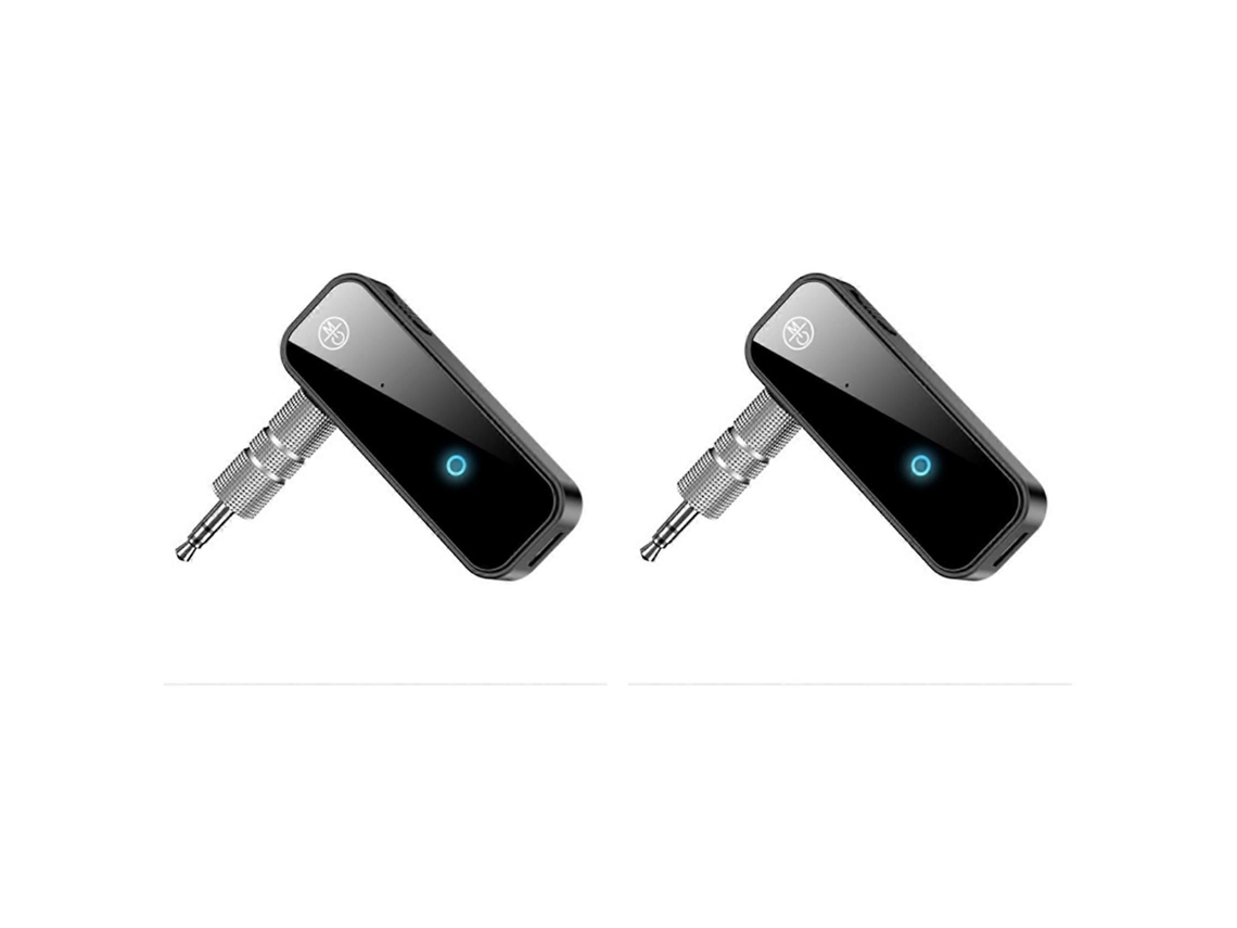 Transmissor E Receptor Bluetooth 2x Aux, Adaptador De Áudio Sem Fio Bluetooth 2 Em 1, Qualidade De Som Sem Perdas, Plug And Play.