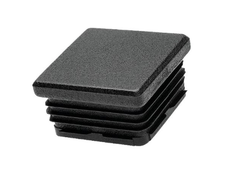 Cantonera cuadrada 30mm interior negra 8803