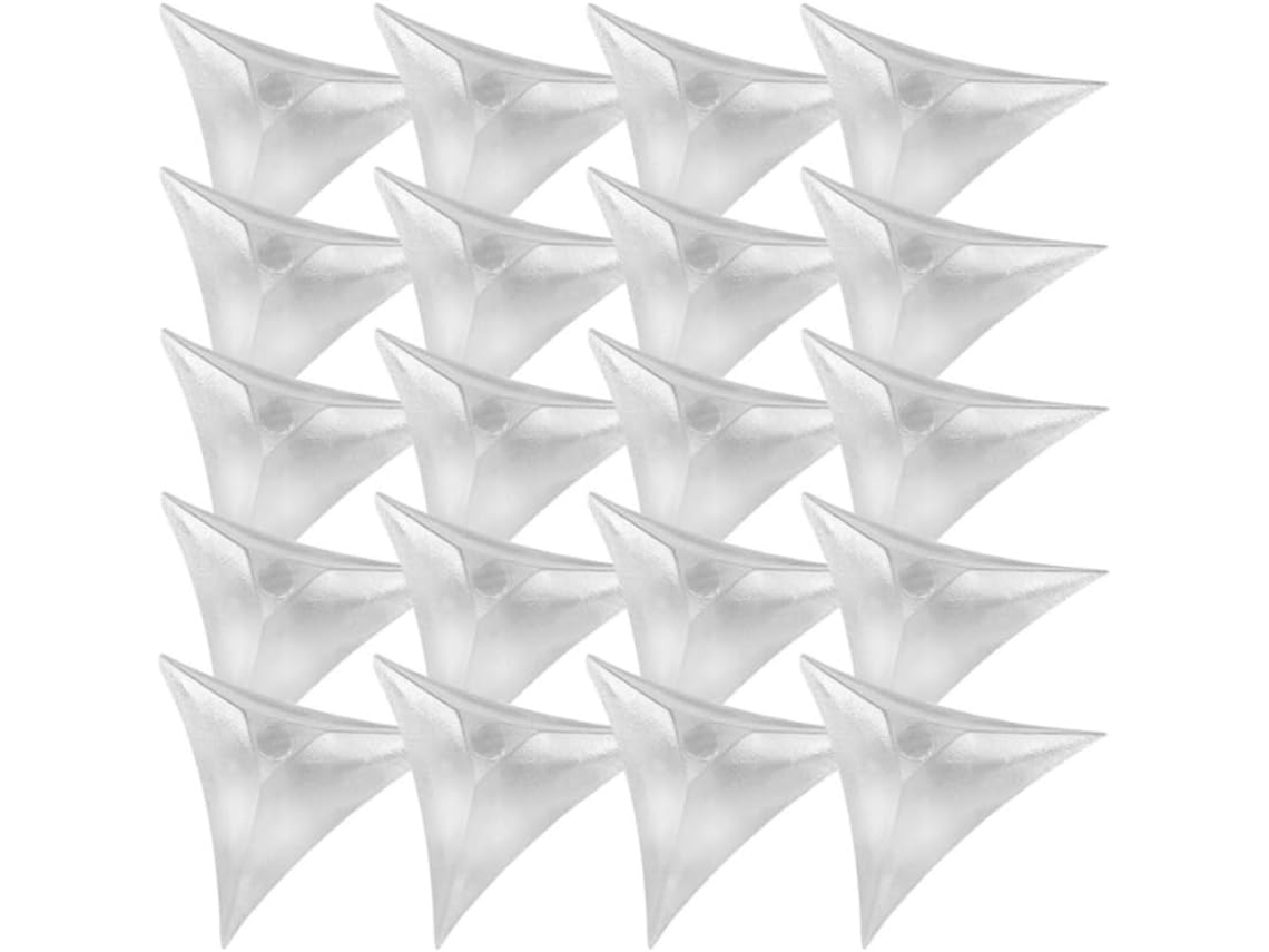Protetores De Canto Triangulares Transparentes Holibanna, 600 Peças, Para Gavetas, Armários E Guarda Roupas Feitos De