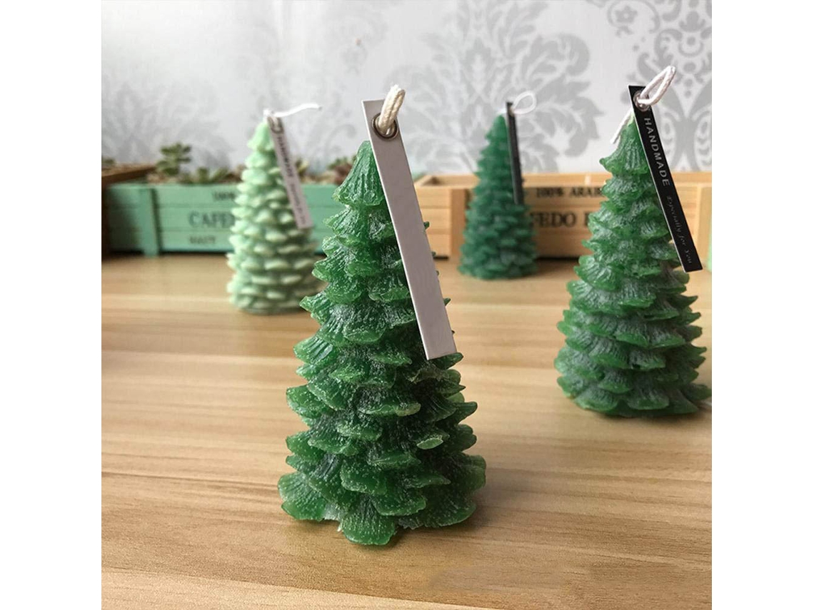 Laxiscreed Molde De Silicone 3d Para Árvore De Natal, Bolos, Sabonetes E Velas De Alta Qualidade