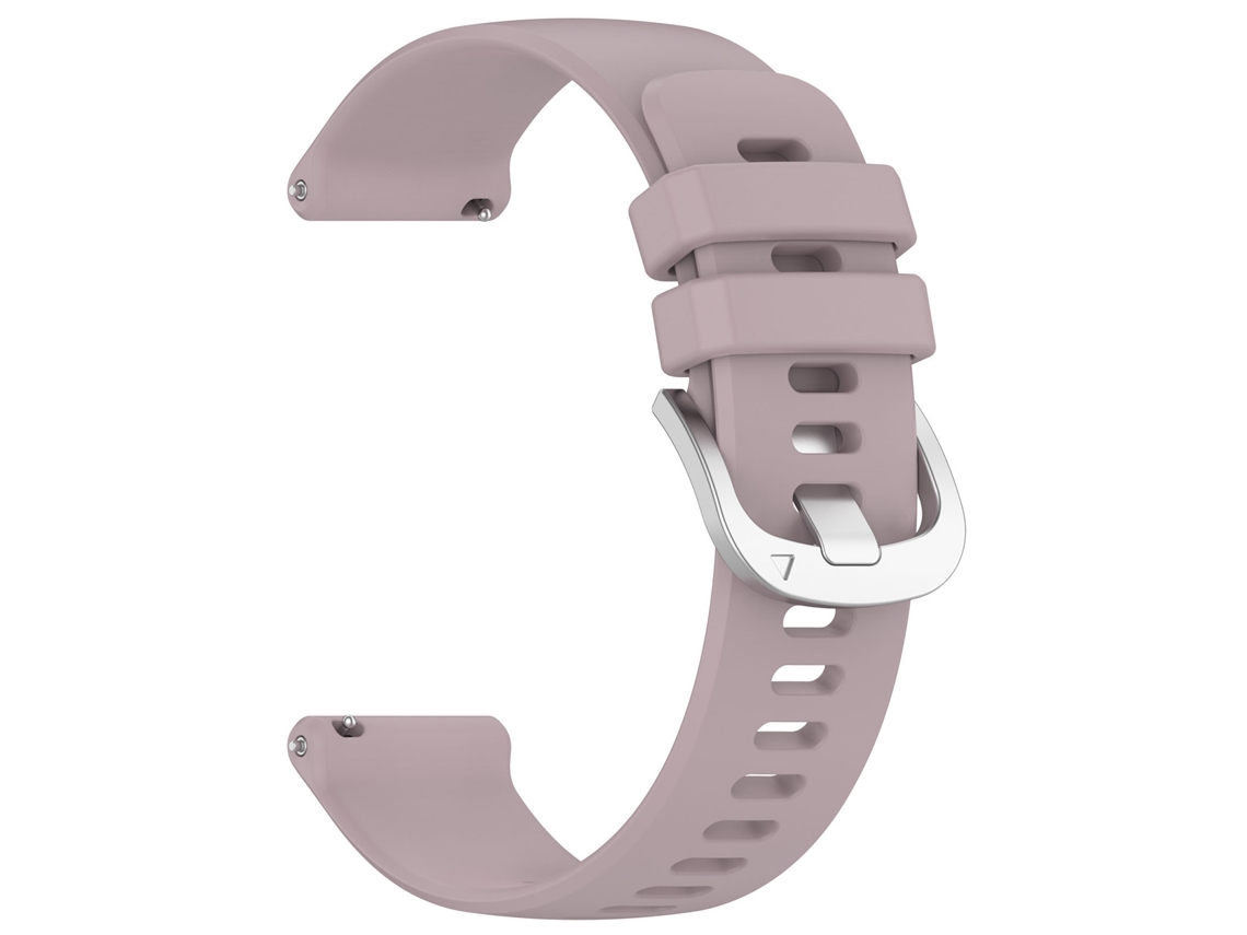 Pulseira De Silicone Macio Para Garmin Approach S50 20 Mm Lilás Panoona